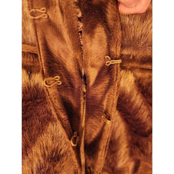 Rlz faux fur vest size xxs - Picture 8 of 9